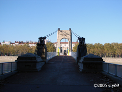 La passerelle du collège