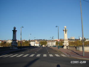 Le pont de l'Université 